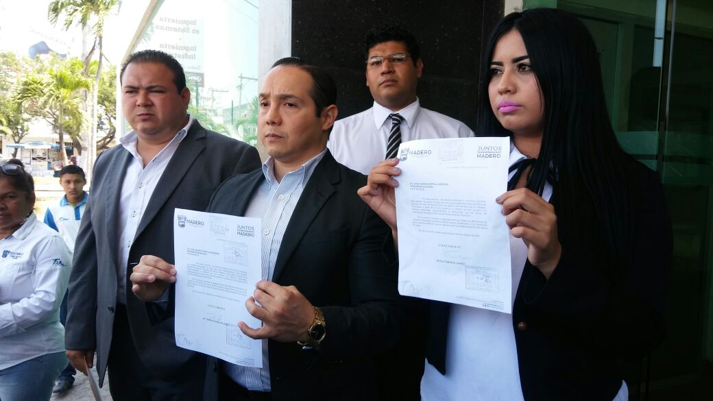 Renuncia director jurídico al ayuntamiento de Madero
