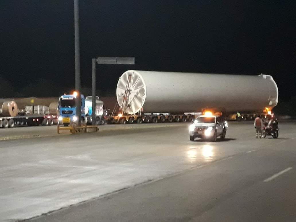 Traslado de torres eólicas, los primeros «frutos» de la reforma energética: API