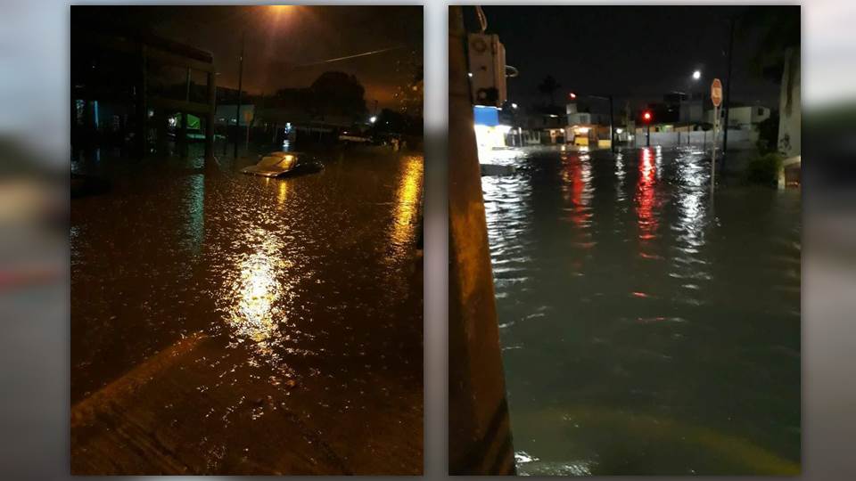 Lluvias colapsan zona sur de Tamaulipas