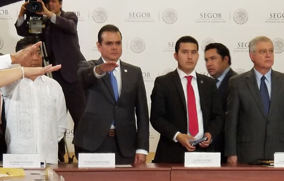 Toma protesta Enrique Rivas como vicepresidente del CONAMN