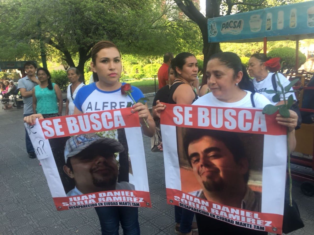 Buscan madres a hijos desaparecidos