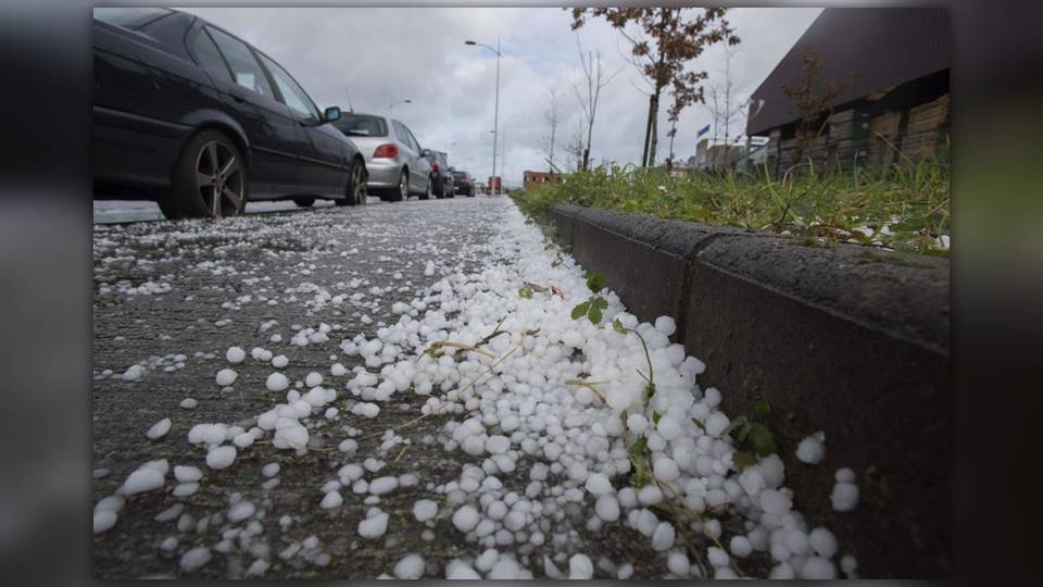 Alerta por caída de granizo y lluvias intensas en Nuevo Laredo