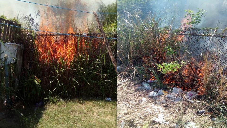 Ola de calor dispara incendios en predios baldíos y enmontados
