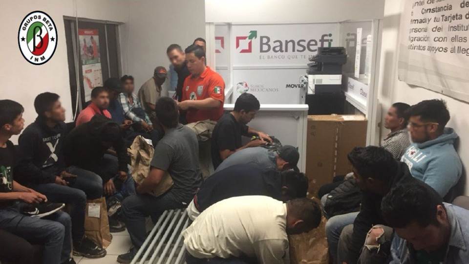 Rescatan a 13 indocumentados en Miguel Alemán Tamaulipas