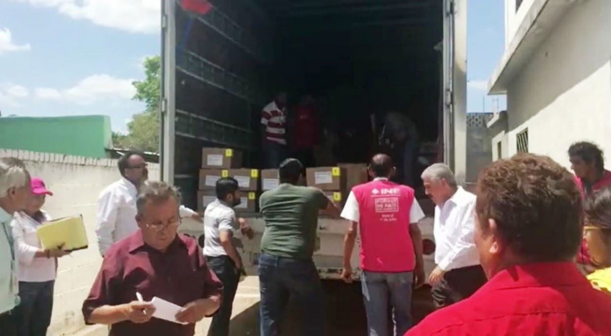 Llegan 326 mil boletas electorales a Nuevo Laredo