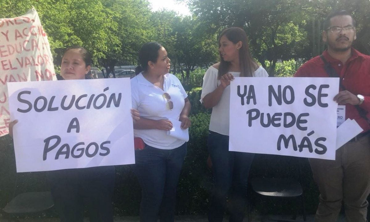 Terminarán de pagar adeudo a maestros hasta la próxima semana