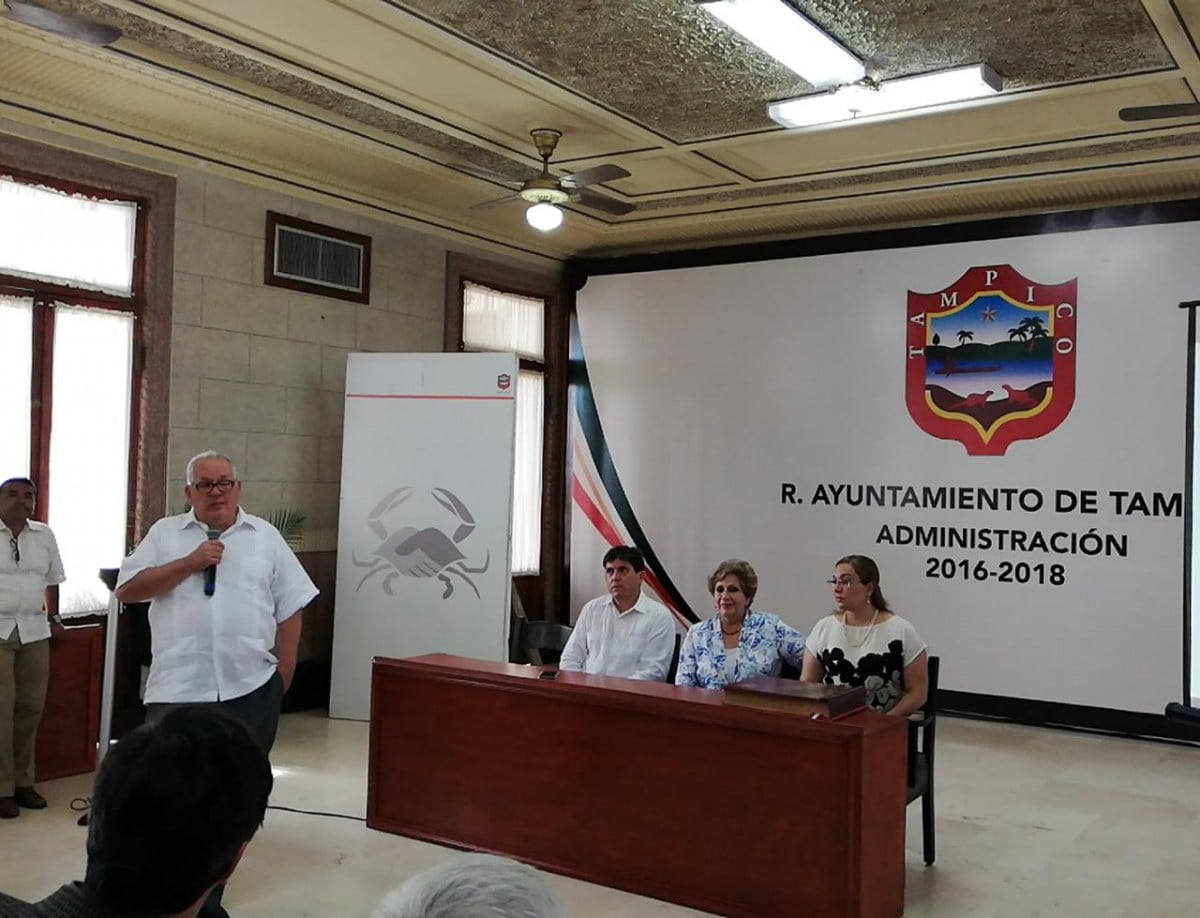 Recibe ayuntamiento de Tampico a embajador de Panamá