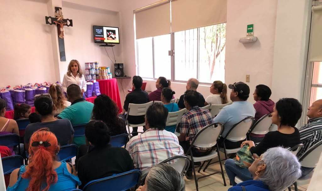 Albergue VIHDA “Madre Teresa de Calcuta” recibe redondeo, continuarán atenciones a enfermos