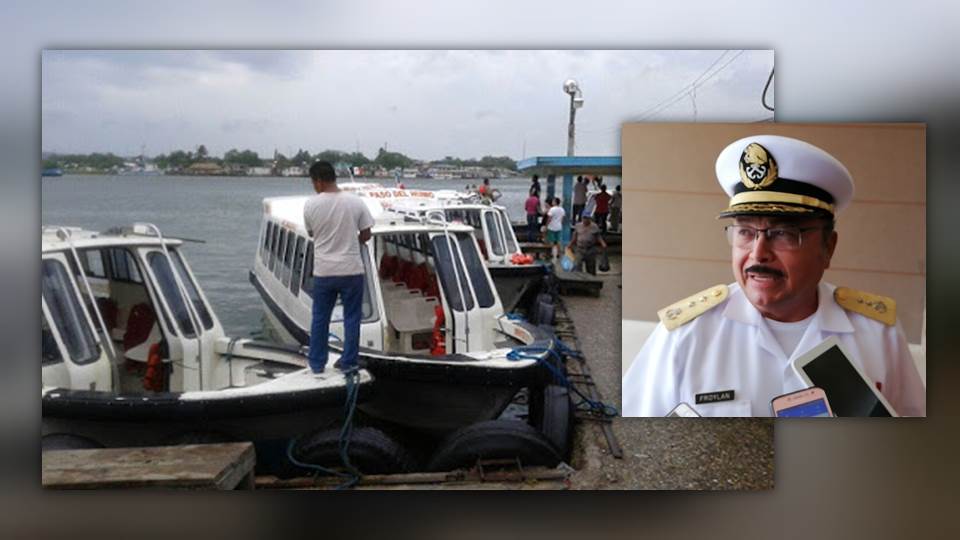 Capitanía de Puerto verifica pasos de lanchas; municipios analizan aumento de tarifas