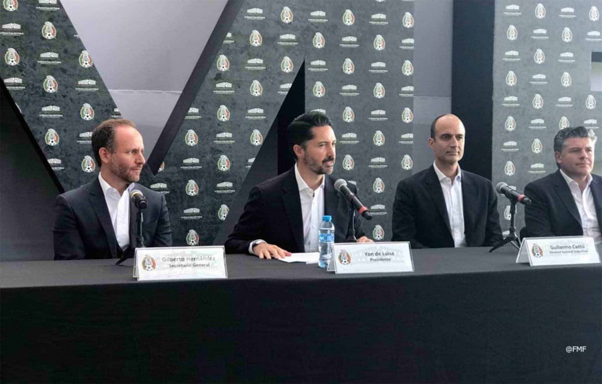 Yon De Luisa se presenta como el nuevo presidente de la Femexfut
