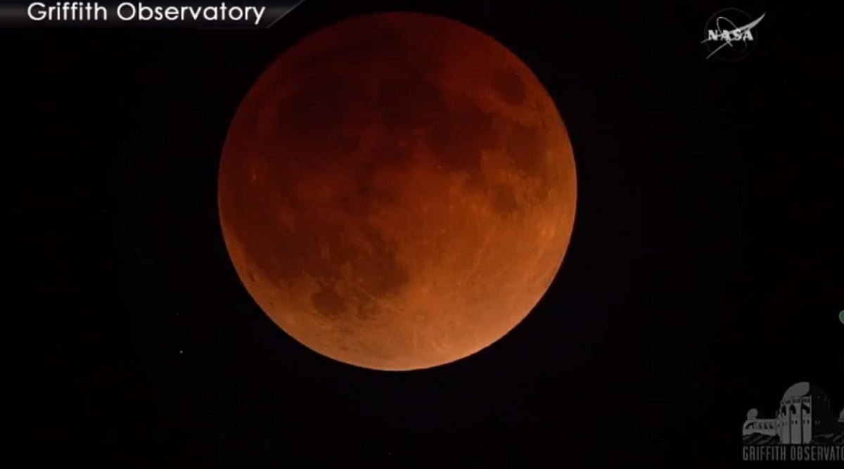Luna de sangre durará una hora, 42 minutos y 57 segundos, no se verá en México