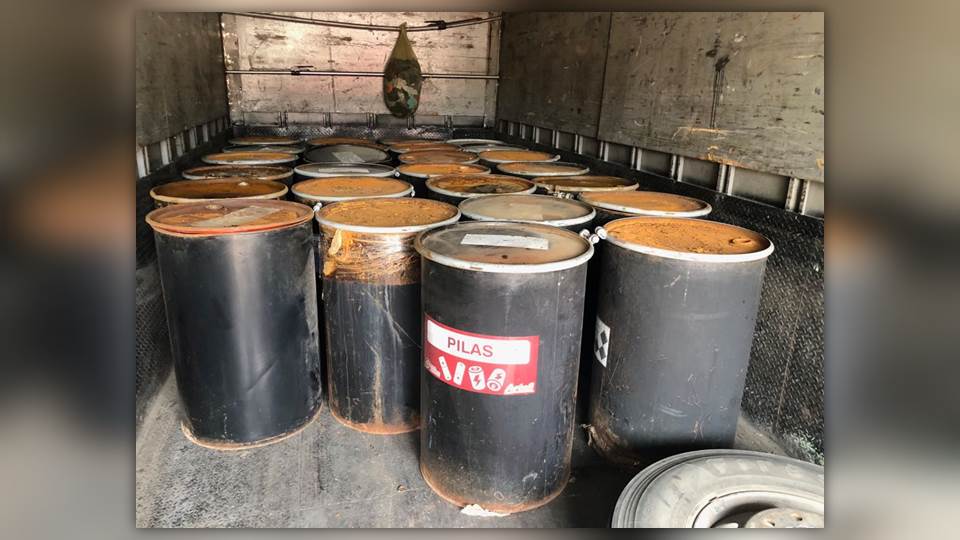 Recolectan 2.7 toneladas de residuos peligrosos en Tampico