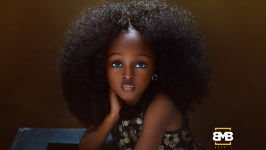 Niña nigeriana, la más bonita del mundo