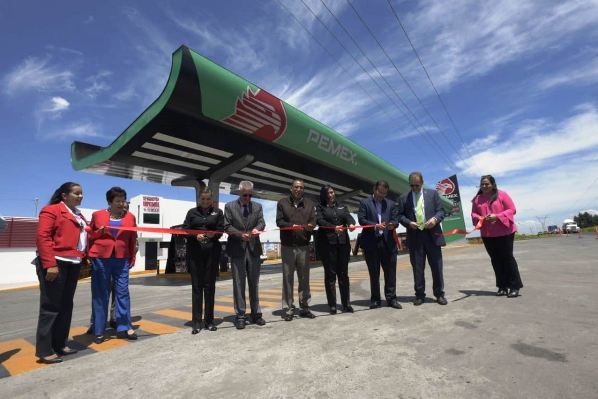 Inaugura PEMEX primera estación con su nueva imagen