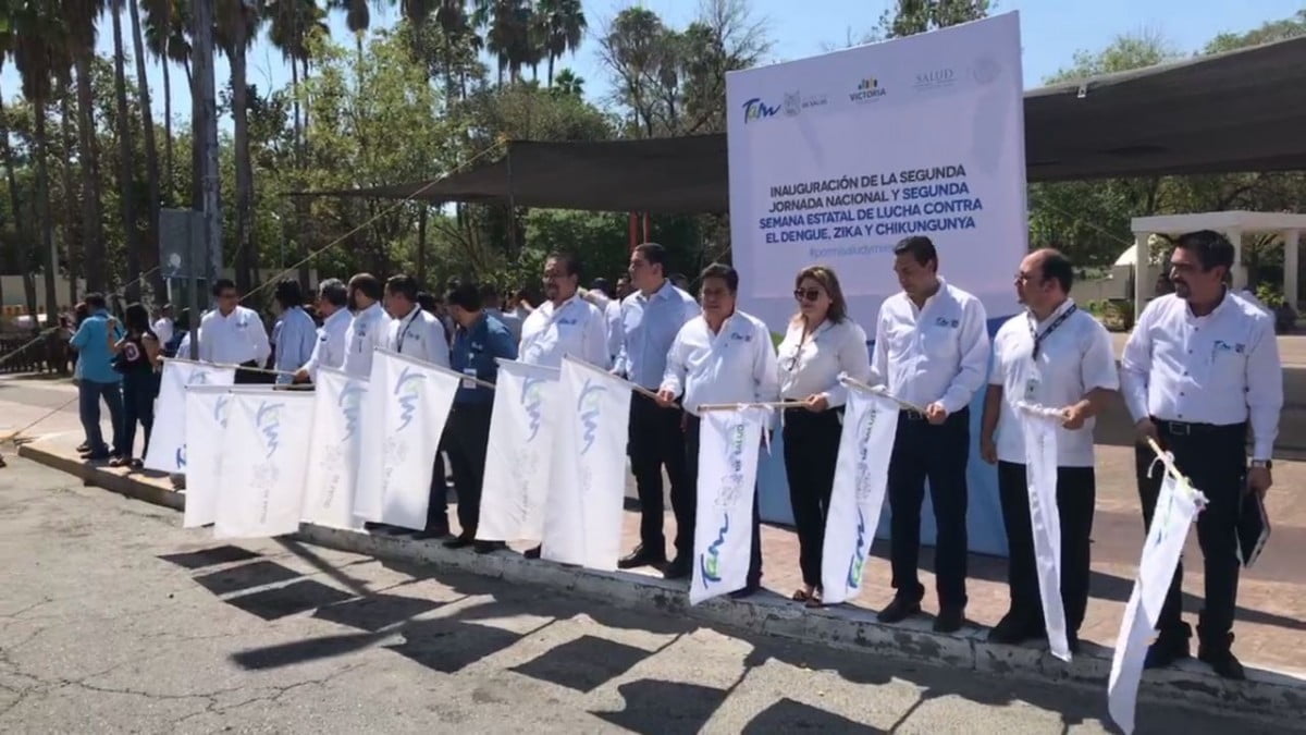 Activan «Segunda Semana de Lucha contra el Dengue» en Tamaulipas