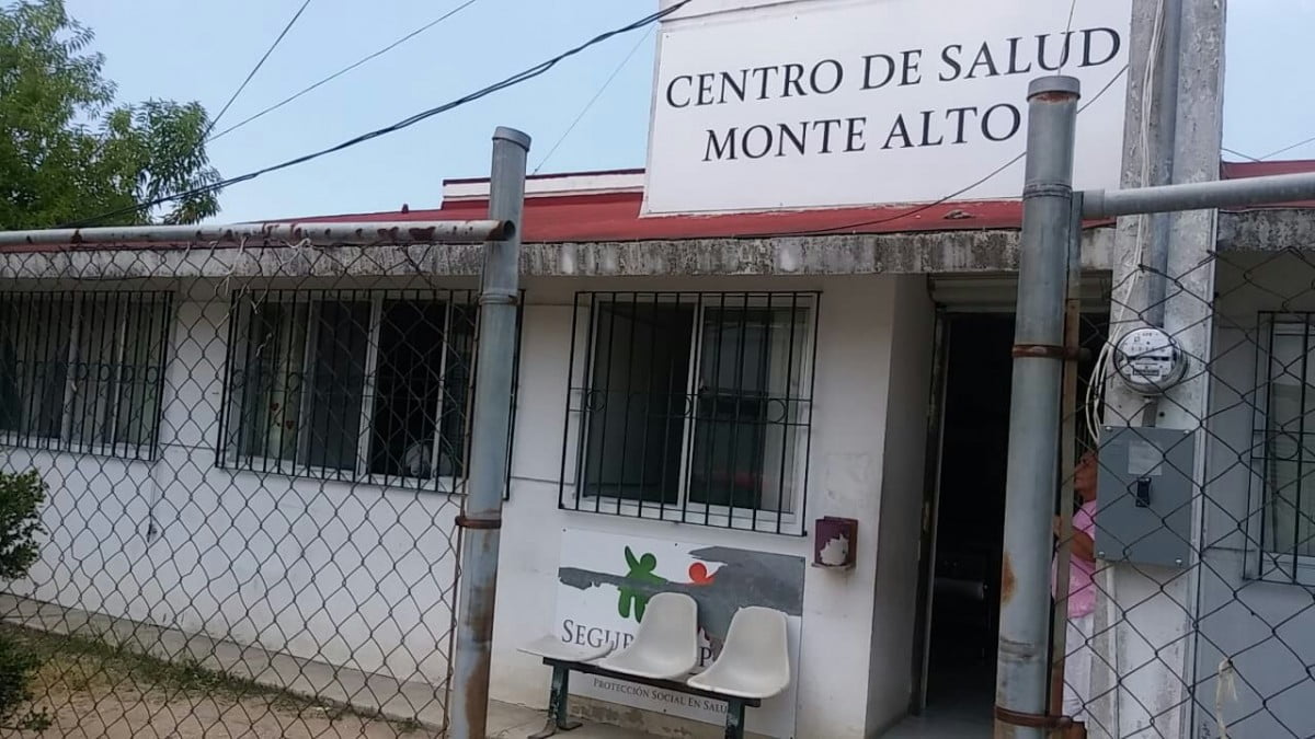Por falta de luz cancelan consultas en centro de salud de la colonia Monte Alto, en Altamira