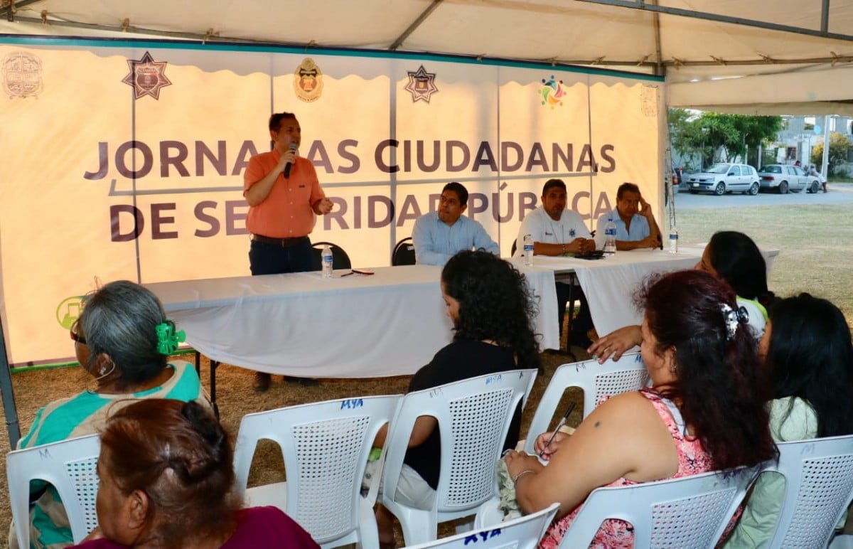Realizan jornada Ciudadana de Seguridad Pública en Altamira