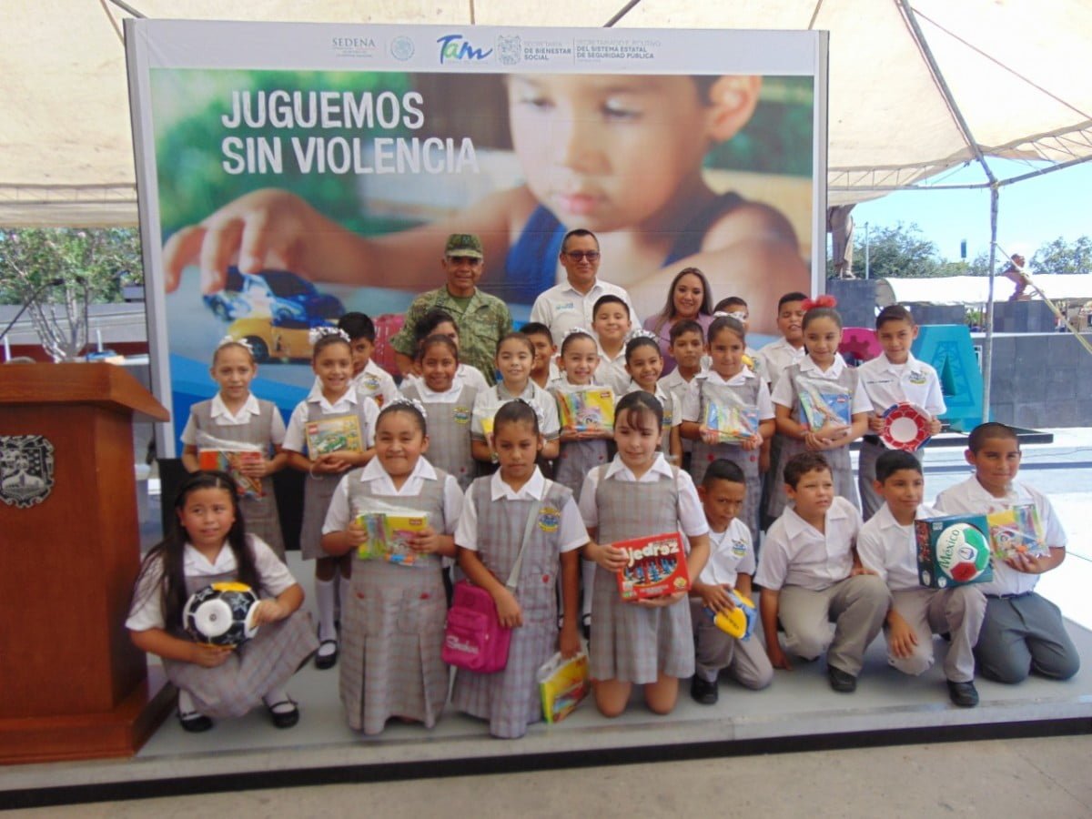 Promueven juegos sin violencia en Reynosa