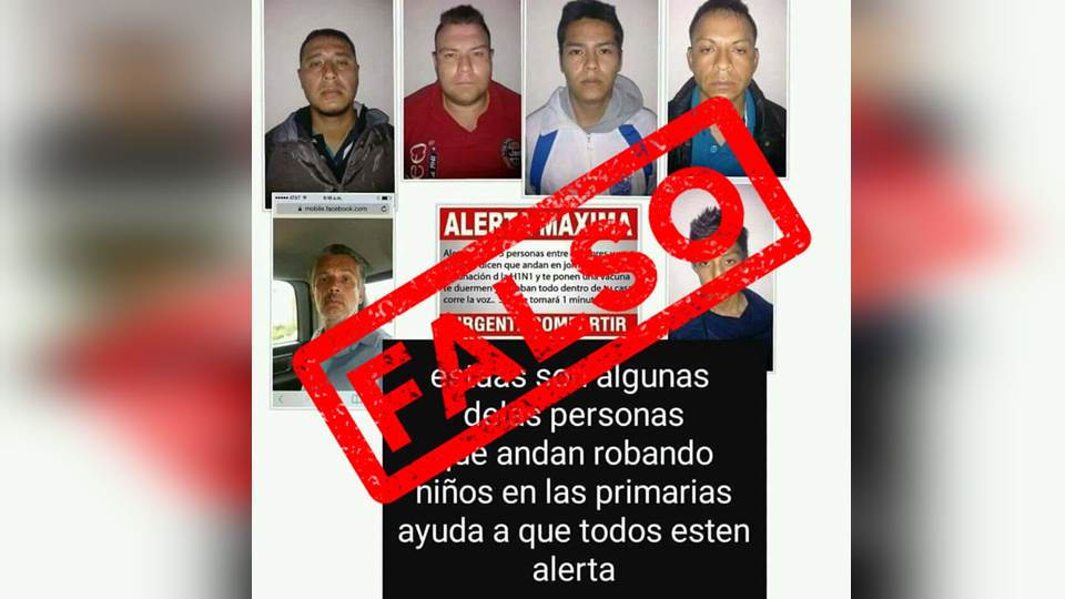 Información sobre ola de robo de niños es falsa: PGJ