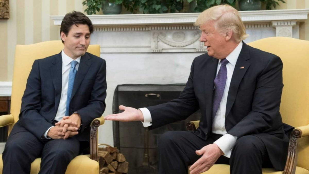 Trump habla con Trudeau; confía reiniciar conversaciones con Canadá