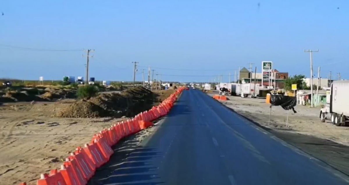 Anuncian desviaciones en Carretera Mty-NLD por construcción de la Autopista La Gloria-San Fernando
