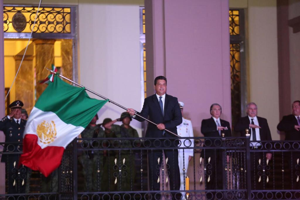Conmemoran Gobernador y tamaulipecos el 208 aniversario de la Independencia