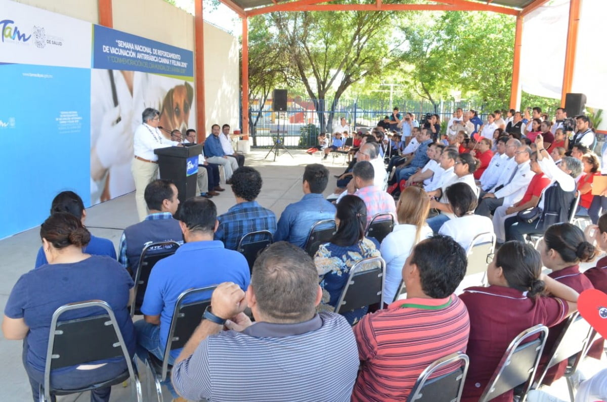 Inicia en Tamaulipas Semana Nacional de Vacunación Antirrábica 2018