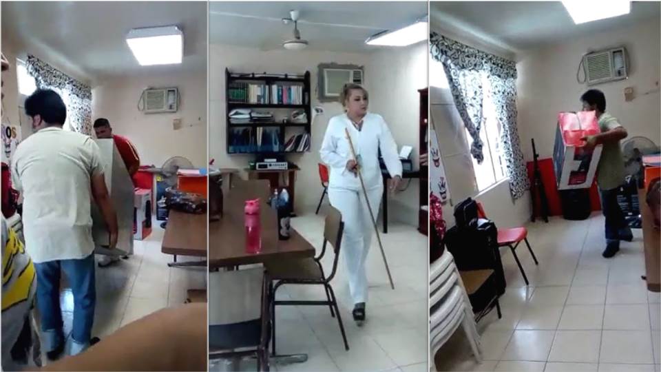 Señalan a supervisora por presunto saqueo en kínder de Tampico
