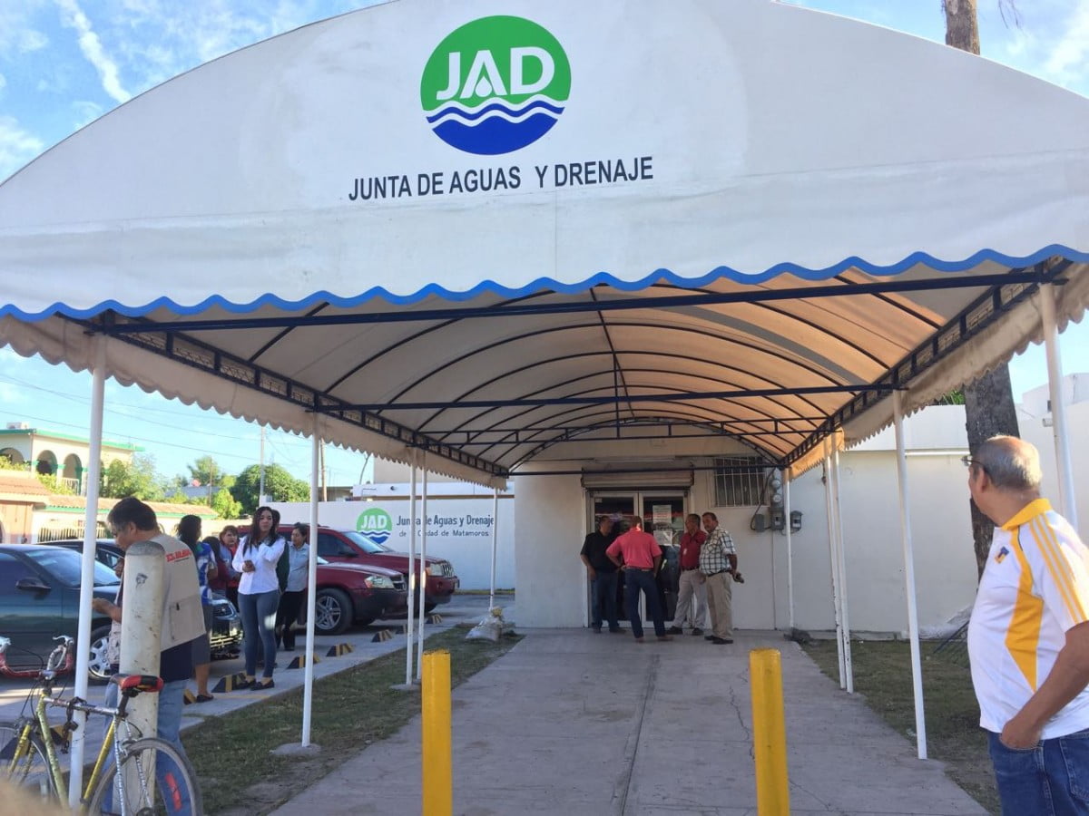 Junta de Aguas y Drenaje de Matamoros adeuda 600 millones de pesos