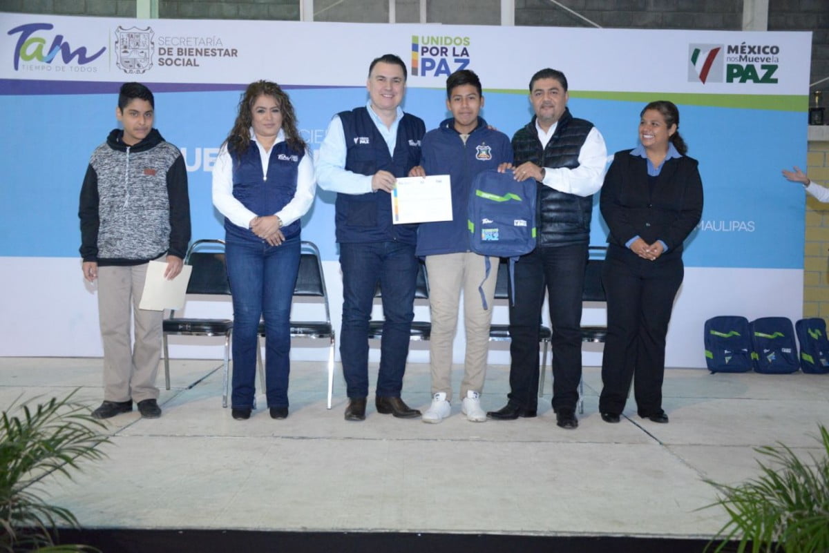 Logra Gobierno de Tamaulipas escuelas más seguras con programa de paz
