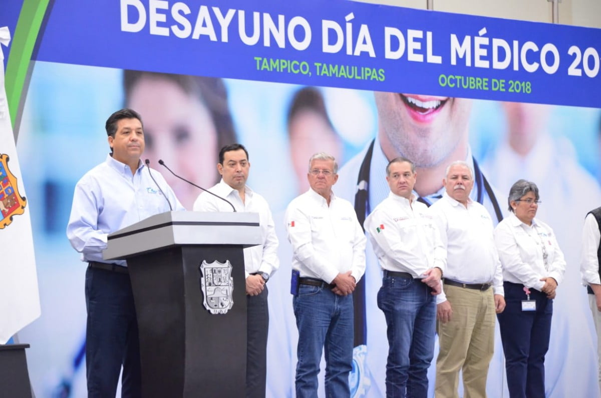 Respaldan médicos del sur de Tamaulipas la política de salud de Cabeza de Vaca