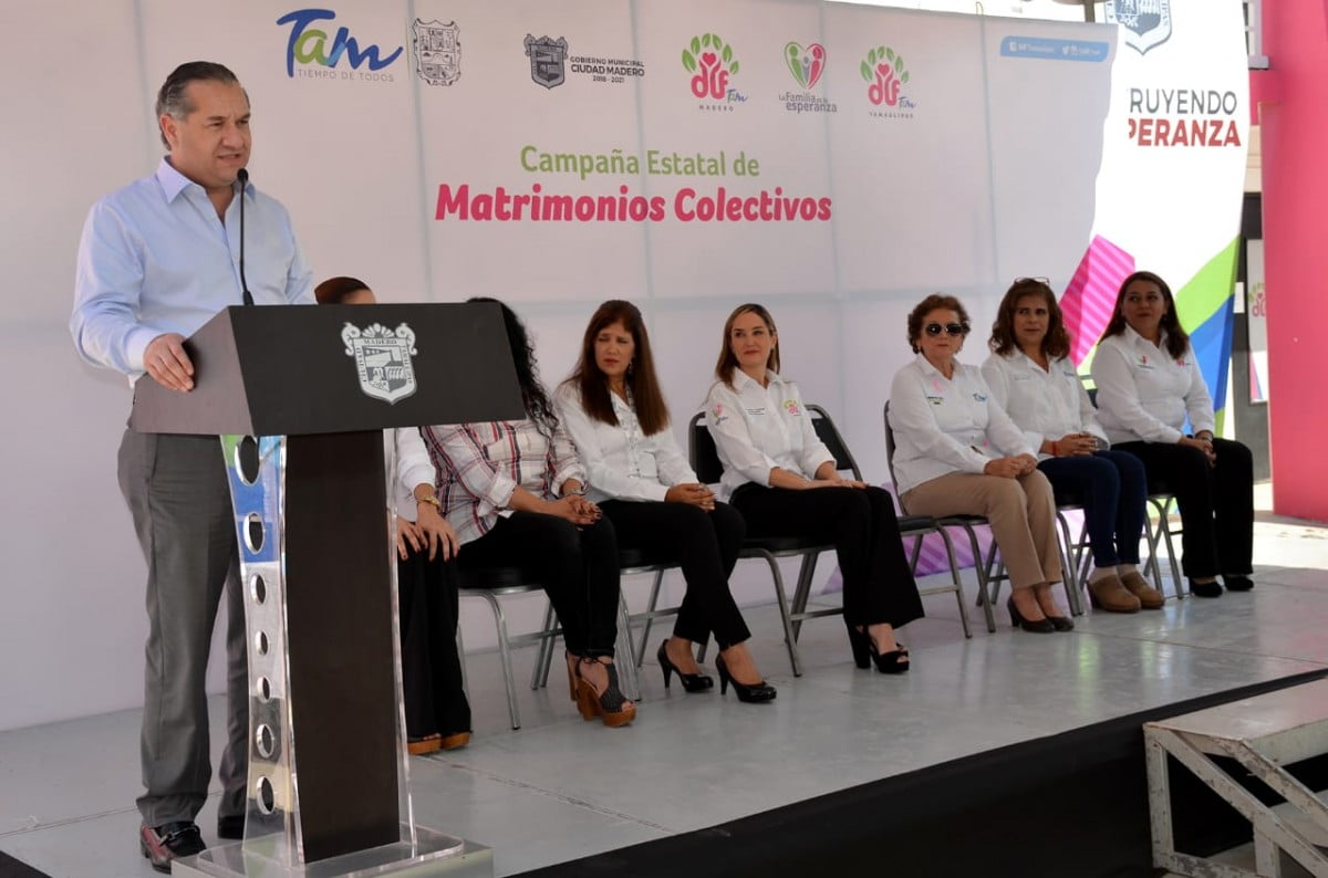 Parejas maderenses legalizan su unión a través de la campaña “Matrimonios Colectivos”