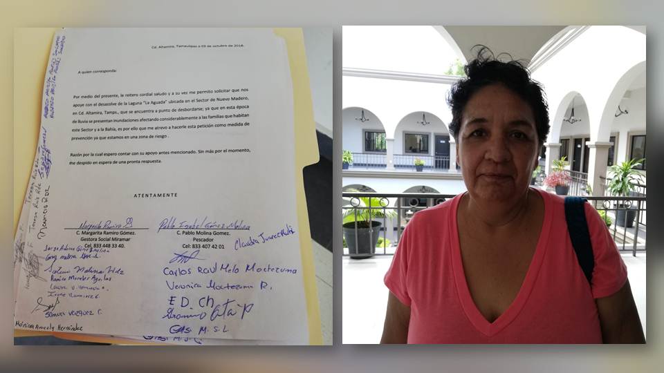 Residentes de Nuevo Madero piden desazolve de laguna, temen que se desborde