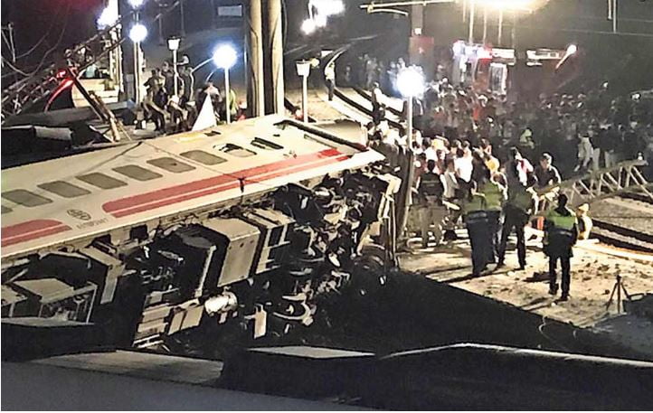 Trenazo deja al menos 18 muertos en Taiwán