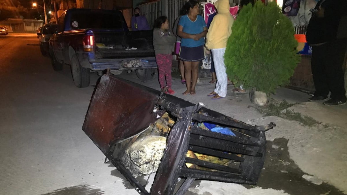 Familia resulta intoxicada tras incendio de su casa