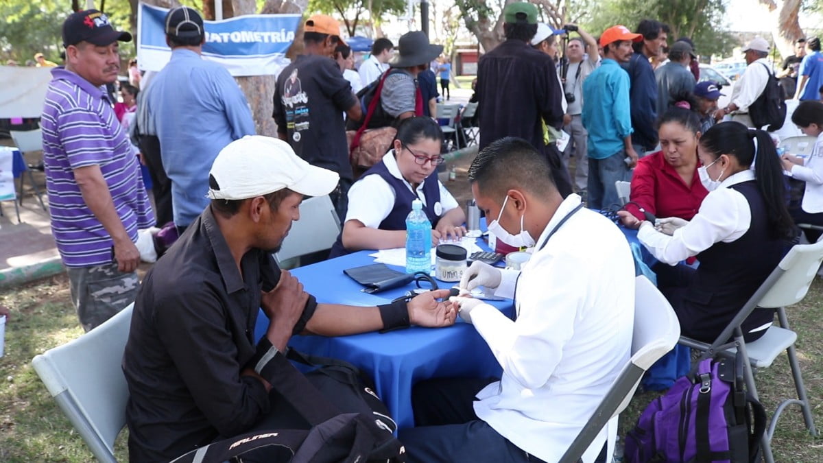 Vigilan salud de migrantes que llegan a la frontera norte de Tamaulipas