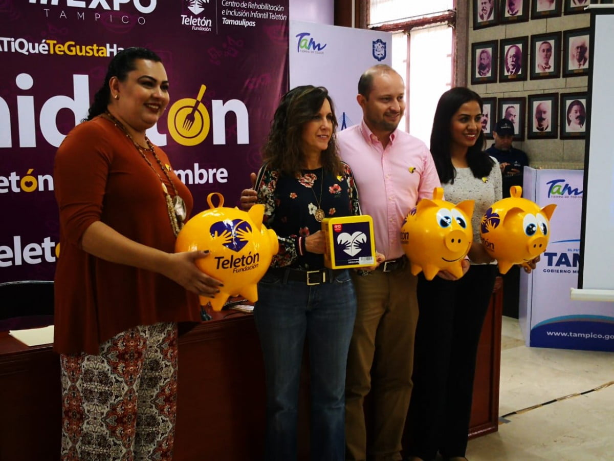 Por primera vez el Teletón en Tamaulipas se llevará a cabo en la Expo Tampico