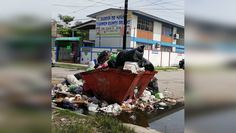 Garantizada la limpieza en Madero por festejos decembrinos