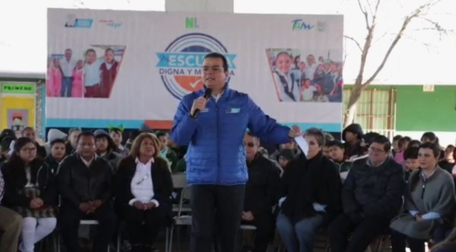Activa Enrique Rivas más obras en beneficio de 4 escuelas