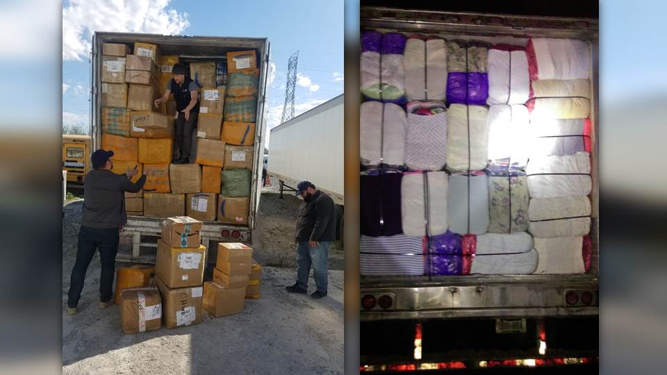 Incautan más de 80 toneladas de mercancía ilegal que venía de EUA