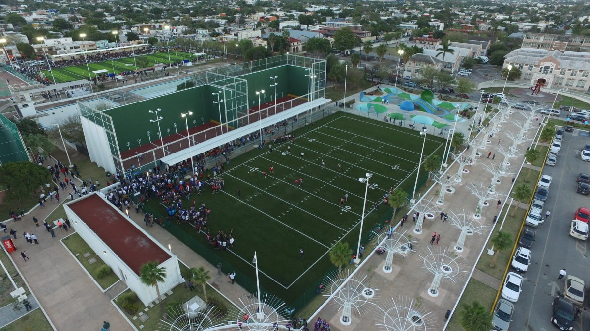 Inaugura Gobernador rehabilitación del Complejo Deportivo “Adolfo Ruiz Cortines” en Victoria