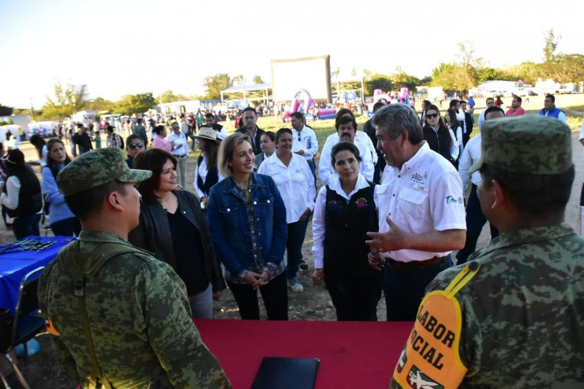 Ayuntamiento de Victoria y Gobierno Estatal realizan Brigada asistencial