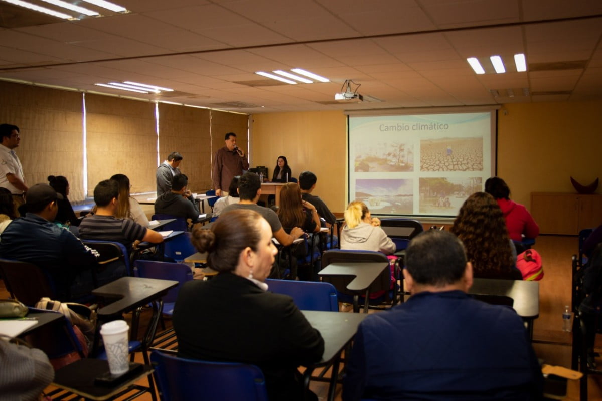 Desarrollan en la UAT taller sobre cambio climático