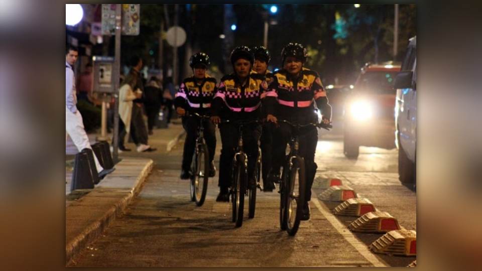 Mujeres policías en ‘bici’, así cuidarán a ciclistas