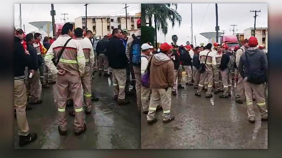 Obreros de Coca Cola en Matamoros en paro laboral