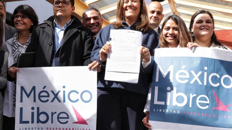 Margarita Zavala registra un nuevo partido político