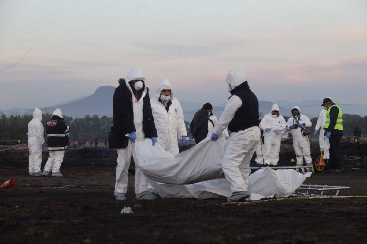 Suman 115 muertos por explosión de ducto en Hidalgo