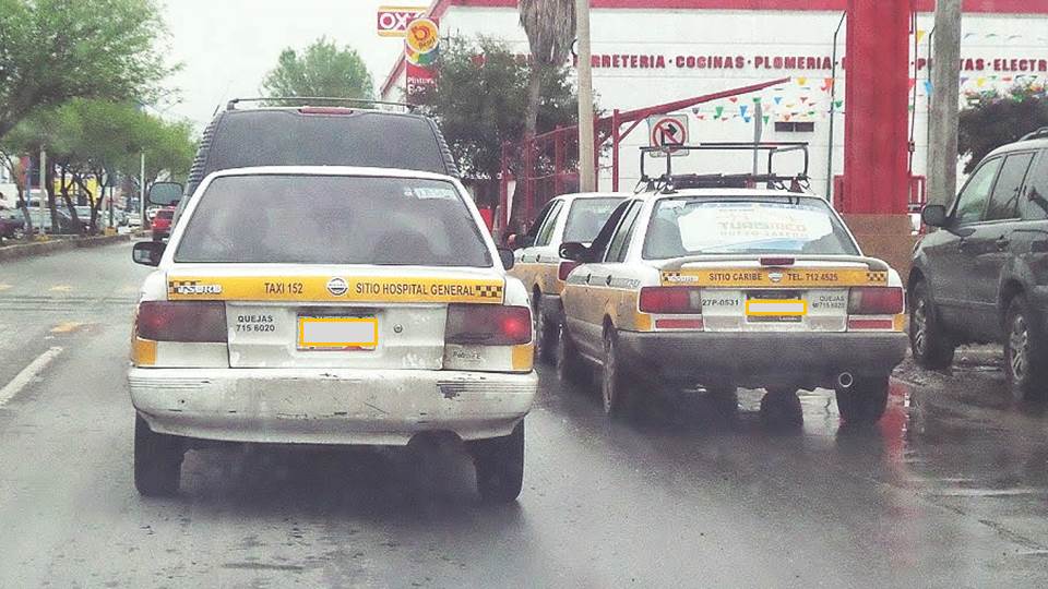 Van por taxistas que no cuenten con documentación vigente en Nuevo Laredo