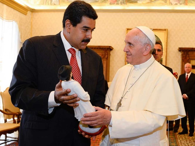 El Papa dice que no mediará en crisis de Venezuela