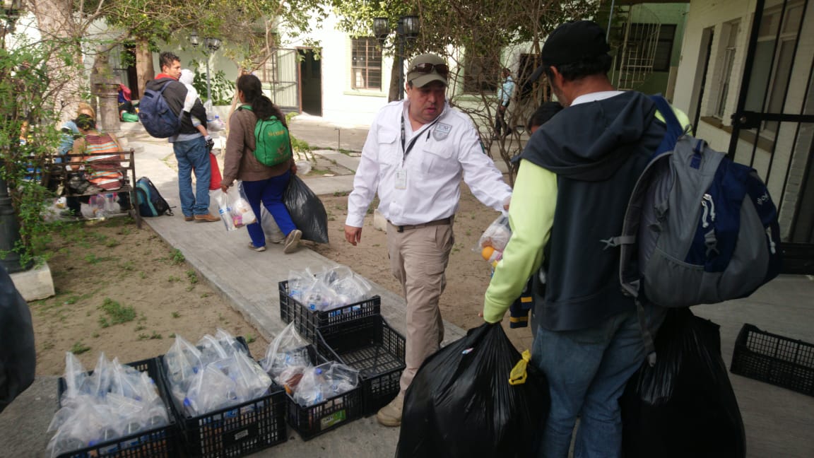 Nuevo Laredo no estaba considerado para recibir caravana de migrantes
